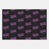 CBC: News Geschenkpapier Set (Vorderseite)