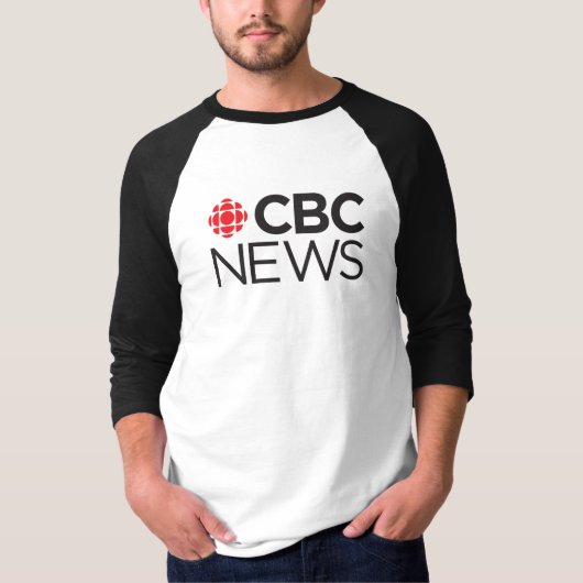 CBC News Raglan T-Shirt (Vorderseite)