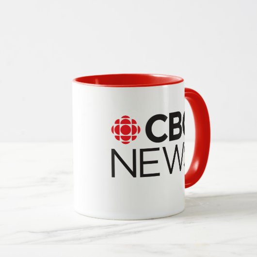 CBC News Tasse (VorderseiteRechts)