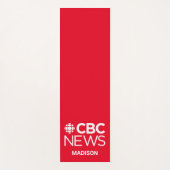 CBC News Yogamatte (Vorderseite)