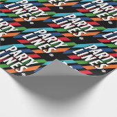 CBC Party Lines Geschenkpapier (Ecke)