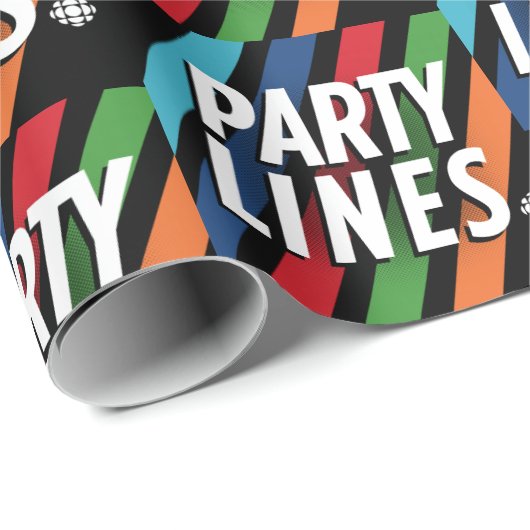 CBC Party Lines Geschenkpapier (Rolleneckpunkt)