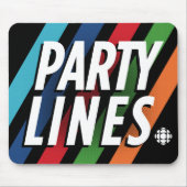 CBC Party Lines Mousepad (Vorne)