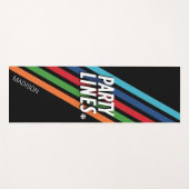 CBC Party Lines Yogamatte (Vorderseite (Horizontal))