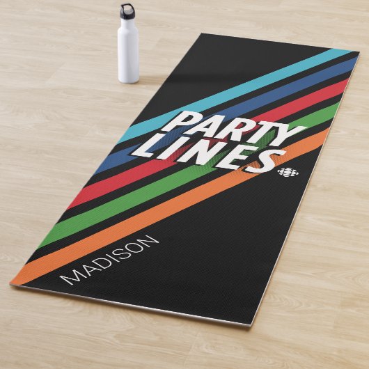 CBC Party Lines Yogamatte (Beispiel)