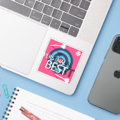 CBC Personal Best Aufkleber (Laptop mit iPhone)