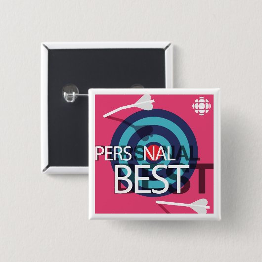 CBC Personal Best Button (Vorne & Hinten)