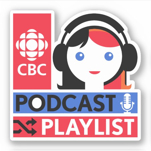 CBC Podcast Playlist Aufkleber (Vorderseite)