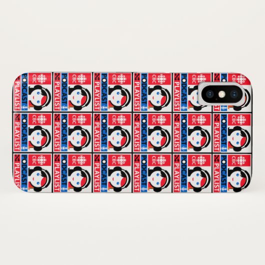 CBC Podcast Playlist Case-Mate iPhone Hülle (Rückseite (Horizontal))