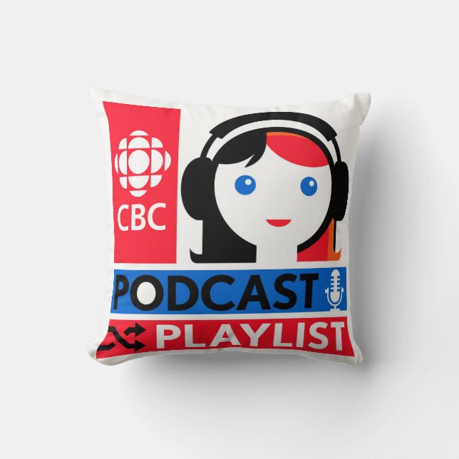 CBC Podcast Playlist Kissen (Vorderseite)