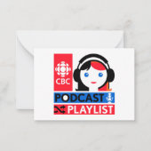 CBC Podcast Playlist Mitteilungskarte (Vorderseite)
