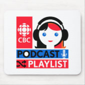 CBC Podcast Playlist Mousepad (Vorne)