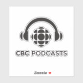 CBC Podcasts-Aufkleber Aufkleber (Blatt)