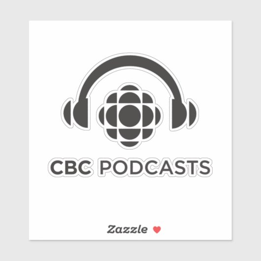 CBC Podcasts-Aufkleber Aufkleber (Blatt)