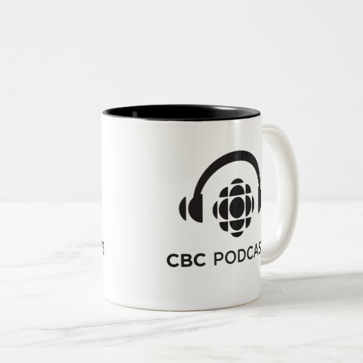 CBC Podcasts Zweifarbige Tasse (VorderseiteRechts)