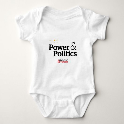 CBC Power & Politik Baby Strampler (Vorderseite)