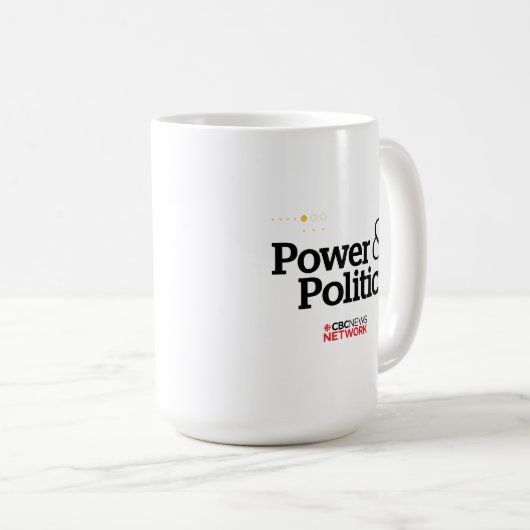 CBC Power & Politik Kaffeetasse (VorderseiteRechts)