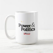 CBC Power & Politik Kaffeetasse (Links)