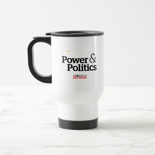 CBC Power & Politik Reisebecher (Links)