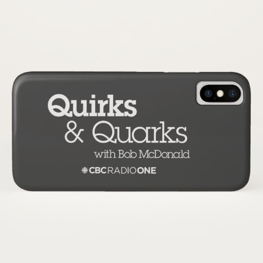 CBC Quirks & Quarks Case-Mate iPhone Hülle (Rückseite (Horizontal))