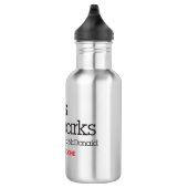 CBC Quirks & Quarks Edelstahlflasche (Rechts)