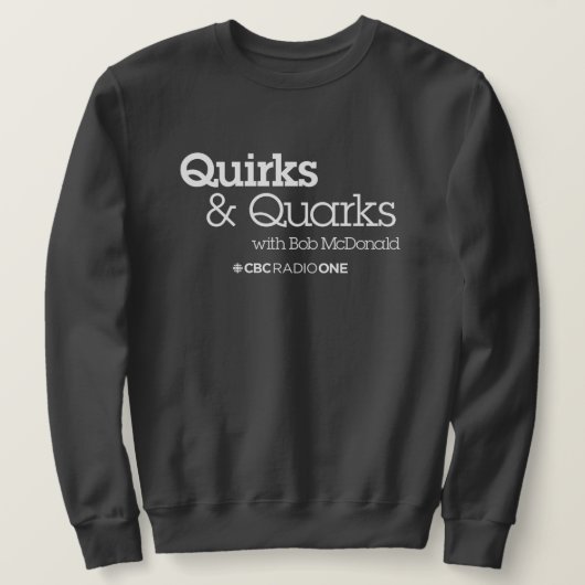CBC Quirks & Quarks Sweatshirt (Design vorne)