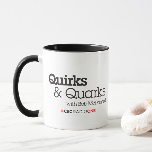 CBC Quirks & Quarks Tasse (Mit Donut)