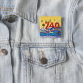 CBC Radio 740 - 1980 Promo-Grafik Button (Beispiel)