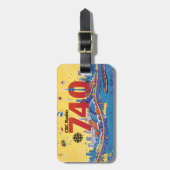 CBC Radio 740 - 1980 Promo-Grafik Gepäckanhänger (Vorderseite vertikal)