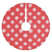 CBC/Radio-Canada Gem Polyester Weihnachtsbaumdecke (Vorderseite)
