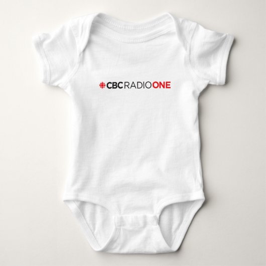 CBC Radio One Baby Strampler (Vorderseite)