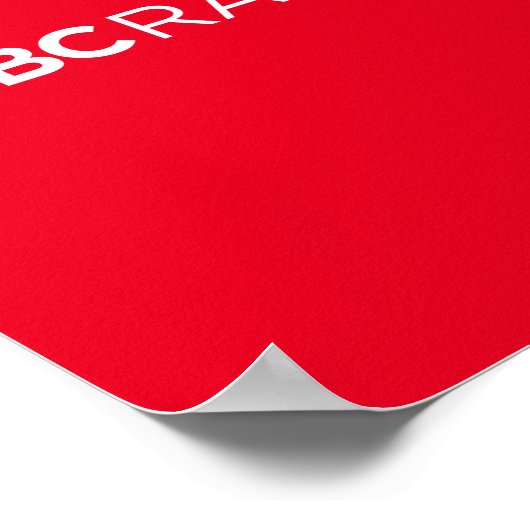 CBC Radio One Poster (Ecke)