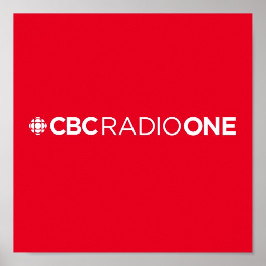 CBC Radio One Poster (Vorne)