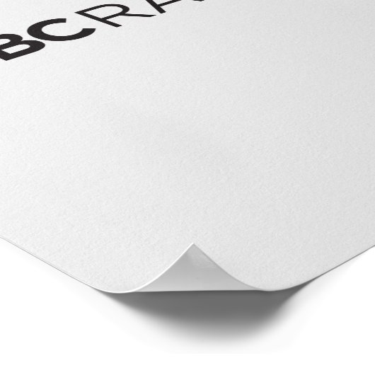 CBC Radio One Poster (Ecke)