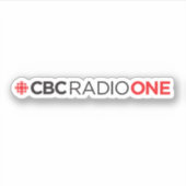 CBC Radio One Sticker (Vorderseite)