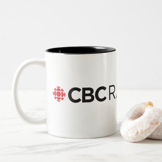 CBC Radio One Zweifarbige Tasse (Mit Donut)