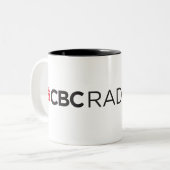CBC Radio One Zweifarbige Tasse (Vorderseite Links)