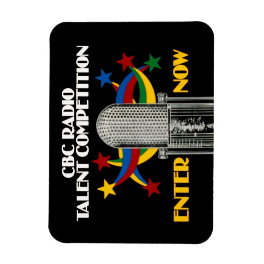 CBC Radio Talent Competition - promo Magnet (Vertikal)