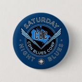CBC Saturday Night Blues Button (Vorderseite)