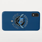 CBC Saturday Night Blues Case-Mate iPhone Hülle (Rückseite (Horizontal))