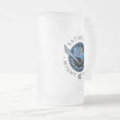 CBC Saturday Night Blues Mattglas Bierglas (VorderseiteRechts)