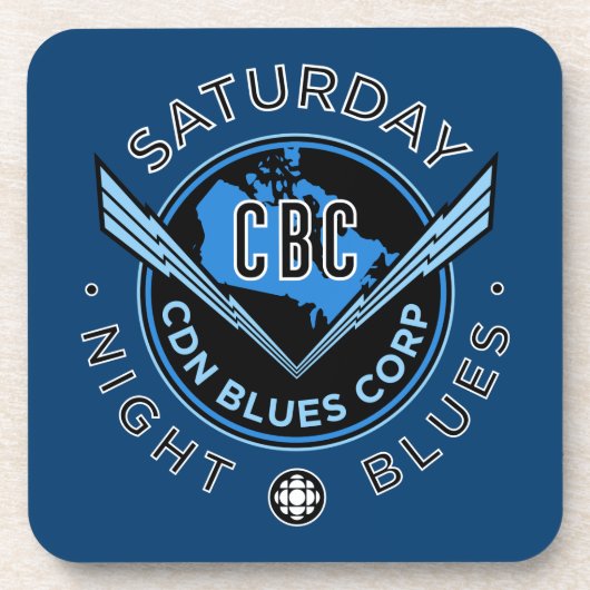 CBC Saturday Night Blues Untersetzer (Vorderseite)
