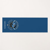 CBC Saturday Night Blues Yogamatte (Vorderseite (Horizontal))