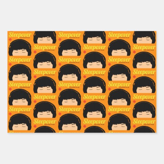 CBC Sleepover Geschenkpapier Set (Vorderseite)