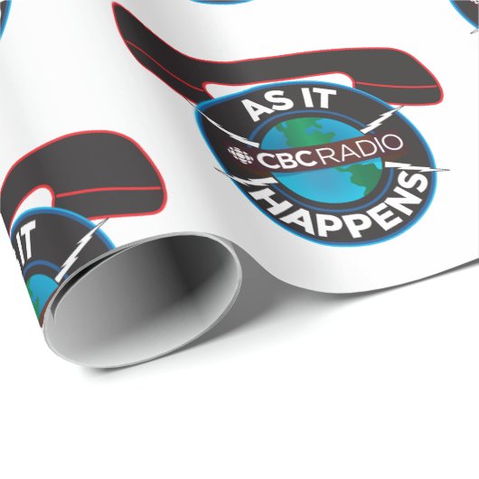 CBC so wie es passiert Geschenkpapier (Rolleneckpunkt)