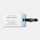 CBC Sommerwoche Gepäckanhänger (Rückseite horizontal)