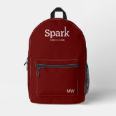 CBC Spark Bedruckter Rucksack (Vorderseite)