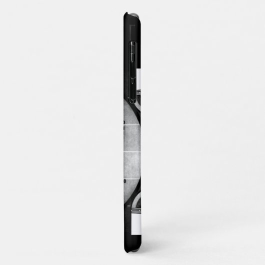 CBC Testmuster iPhone Case (Hinten/Links)