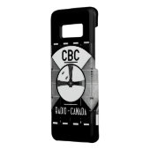 CBC Testmuster Samsung Galaxy Phone Case (Hinten/Links)
