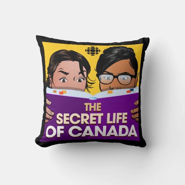 CBC The Secret Life of Canada Kissen (Vorderseite)